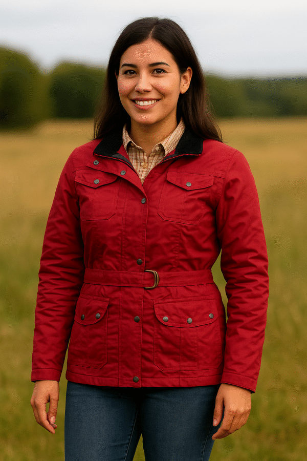 Chaqueta de moto Florence Wax para mujer - Imagen 5