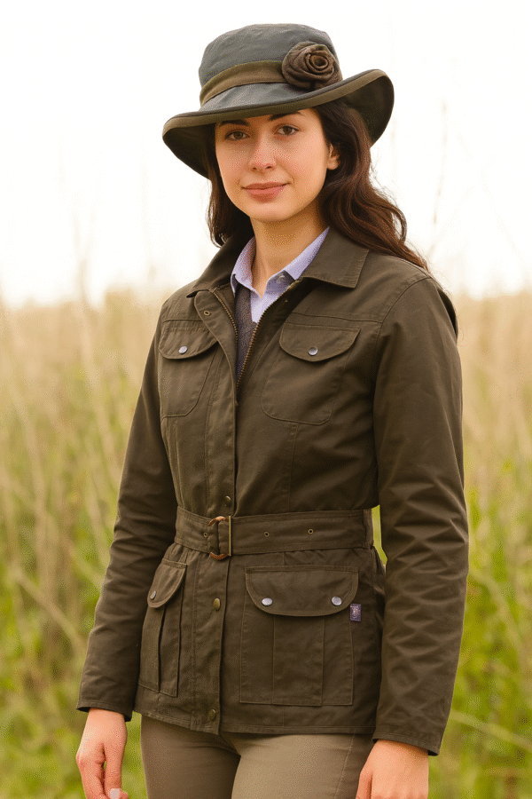 Chaqueta de moto Florence Wax para mujer - Imagen 4