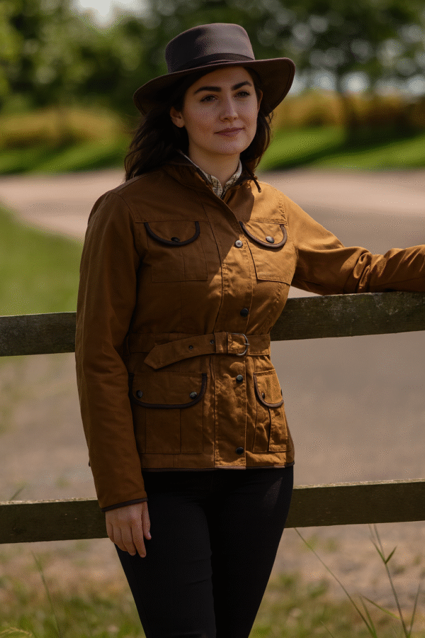 Chaqueta de moto Florence Wax para mujer - Imagen 6