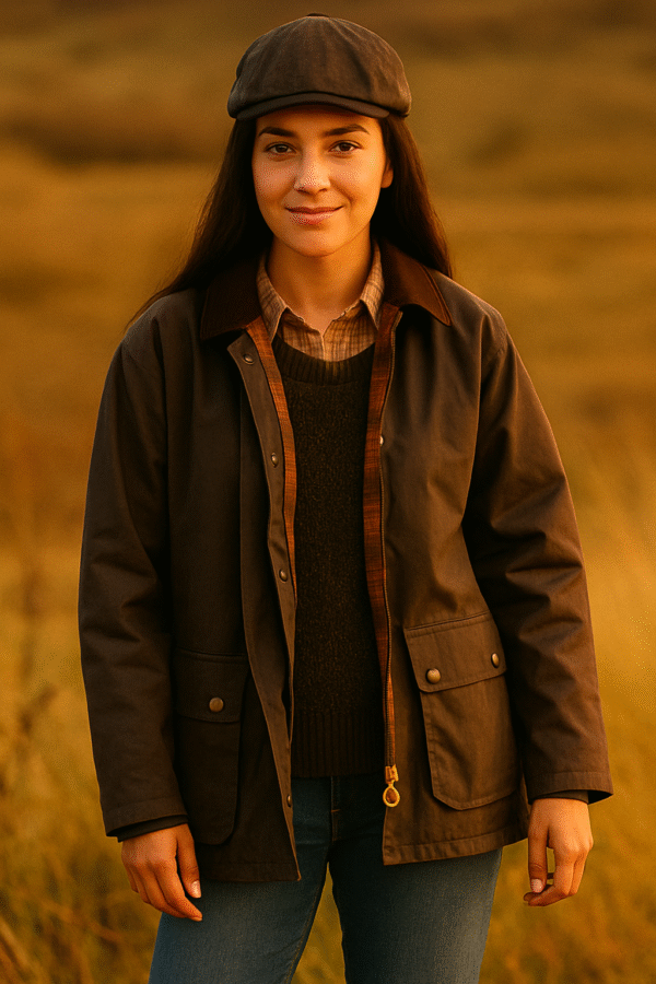 Chaqueta Kirkstall acolchada con cera para mujer - Imagen 6