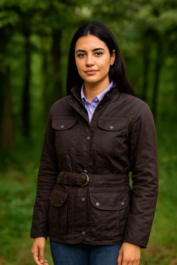 Chaqueta de moto Florence Wax para mujer - Imagen 7