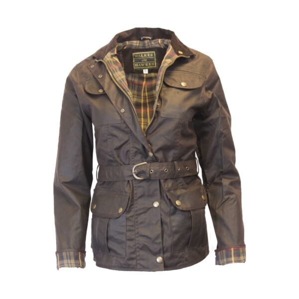 Chaqueta de moto Florence Wax para mujer - Imagen 17