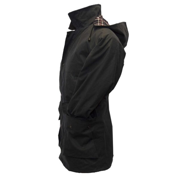 Walker and Hawkes – Chaqueta acolchada encerada Blackstone para hombre - Imagen 9