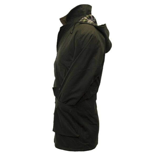 Walker and Hawkes – Chaqueta acolchada encerada Blackstone para hombre - Imagen 6