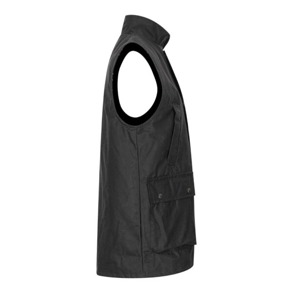 Walker and Hawkes – Chaleco de cera Winchester para hombre - Imagen 10
