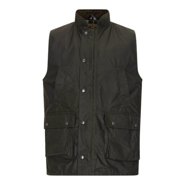 Walker and Hawkes – Chaleco de cera Winchester para hombre - Imagen 13