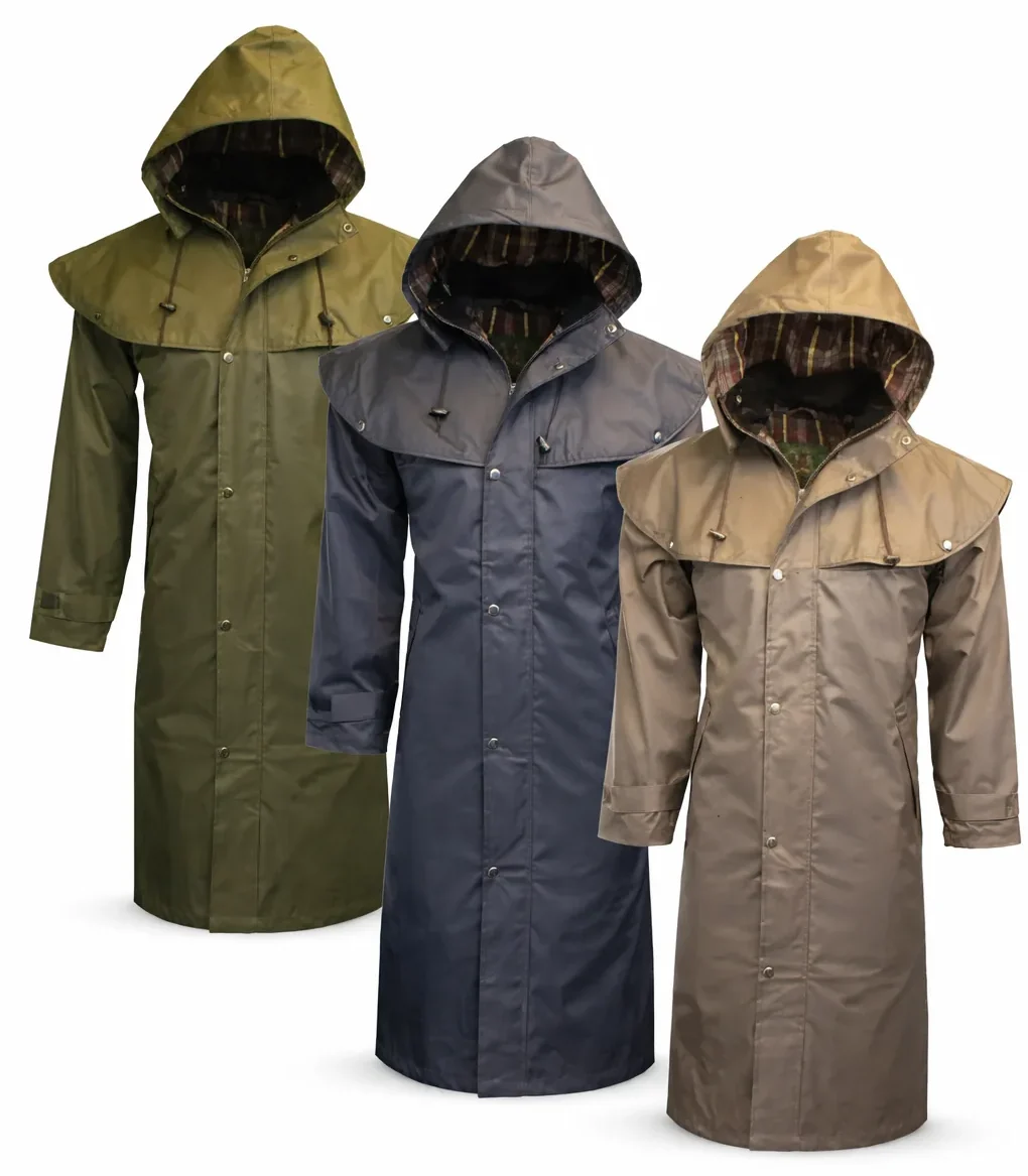 Abrigo tipo capa Midland impermeable para exteriores