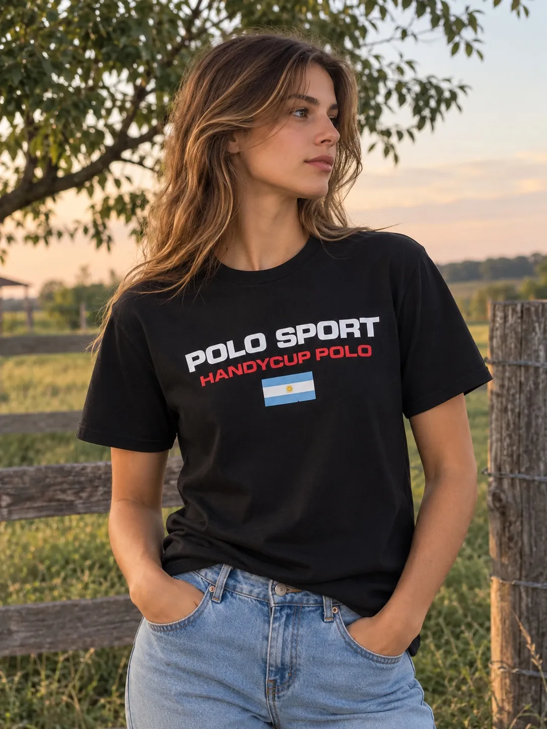 Camiseta Handycup Polo algodón estampada (Unisex) - Imagen 5